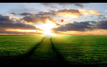 A Vision , vision, evening, sunset HD wallpaper