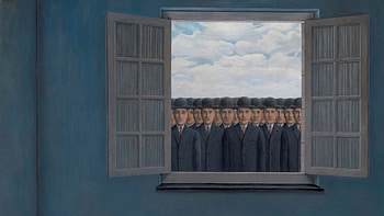 Harvest Month, Magritte HD wallpaper
