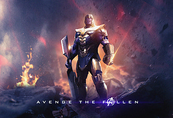 Thanos, Avengers: Endgame, villain HD wallpaper