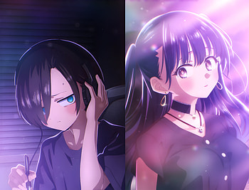 The Dangers in My Heart — Kyoutarou & Anna ( Ultra ), Anime, The Dangers in My Heart, Ichikawa Kyoutarou (The Dangers in My Heart), Anna Yamada (The Dangers in My Heart) HD wallpaper