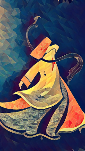 sufi art, poetry HD phone wallpaper