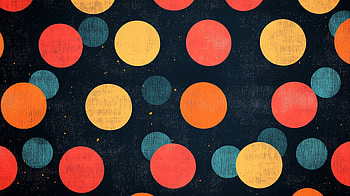Artistic Polka Dot, artistic, pattern, polka dot, colorful design HD wallpaper