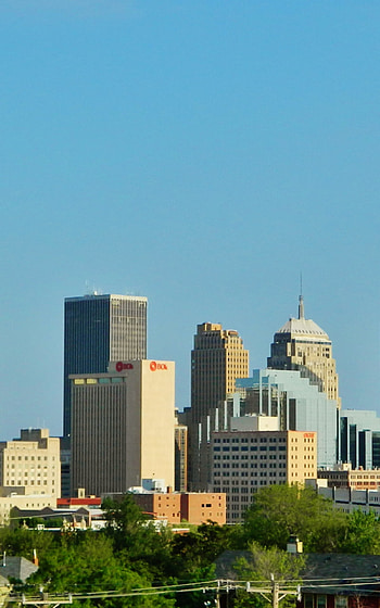Oklahoma City, Downtown HD phone wallpaper