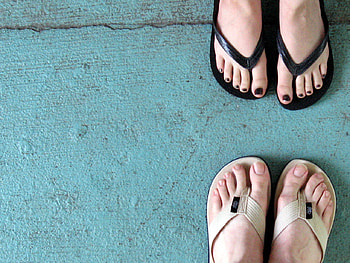 Feet, , Sandal, Thongs HD wallpaper