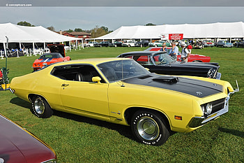 70 Torino Cobra, ford, cobra, yellow, torino, 70 HD wallpaper