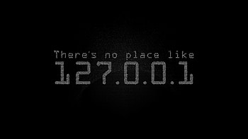 Theres No Place Like Localhost, localhost, computer, hacker, computer HD wallpaper