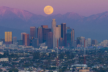 Los Angeles Skyline, Best views, City HD wallpaper