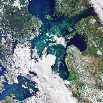 Nature, View From Above, Ocean, Earth, Land, Planet HD phone wallpaper