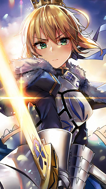 Saber's Radiant Blade — Artoria (Fate/Stay Night) Mobile, Artoria Pendragon, Anime, Fate/Stay Night HD phone wallpaper