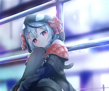 Sakamata Chloe, hololive, Sakamata Chloe, Anime, Virtual Youtuber HD wallpaper