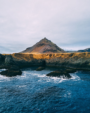 Nature, Water, Sea, Rocks, Shore, Bank, Hill HD phone wallpaper