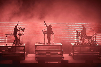 Rufus Du Sol, Headlining show, Las Banc of California Stadium HD wallpaper