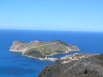 Greece, view, island, north, asos HD wallpaper