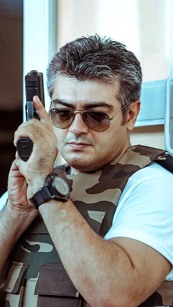 Ajith Kumar, tamil actor, thala, police HD phone wallpaper