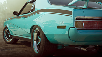Grand Theft Auto VI — Teal Muscle Car, Video Game HD wallpaper