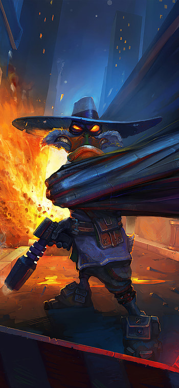 Darkwing Duck animation, XS, 10, X HD phone wallpaper