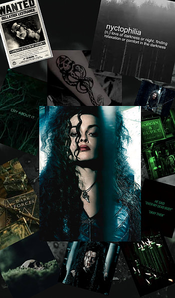 Bellatrix lestrange, harry_potter, death_eater HD phone wallpaper