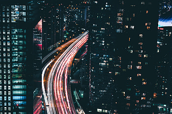 Road Long Exposure Buidlings , road, long-exposure, graphy HD wallpaper