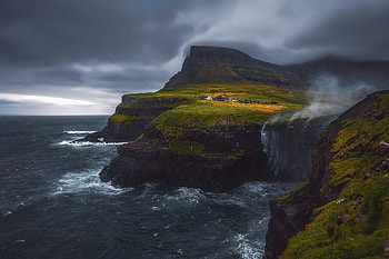 Faroe-Islands, sky, Nature, Islands, Faroe HD wallpaper