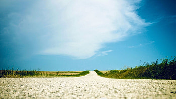 Nature, Sky, Clouds, Road, Asphalt, Texture, From Below HD wallpaper