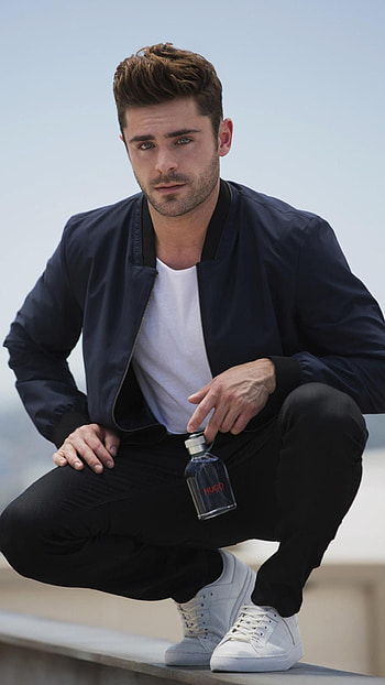 Zac Efron, Stylish fashion, Charming look, -worthy HD phone wallpaper