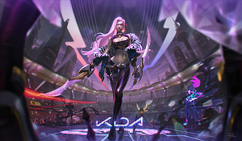 Kda Akali League Of Legends FantasyArt , league-of-legends, games HD wallpaper