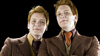Fred Weasley, George Weasley, Weasley twins, Harry Potter universe HD wallpaper