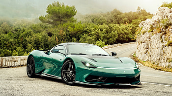 Green, Car, Pininfarina, Battista Cars HD wallpaper