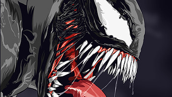 Venom Digital Artwork 2018, venom, artwork, digital-art, superheroes, supervillain, behance HD wallpaper