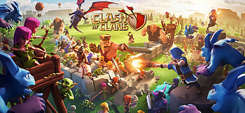 Clash of Clans Epic Battle, video game, Clash of Clans HD wallpaper
