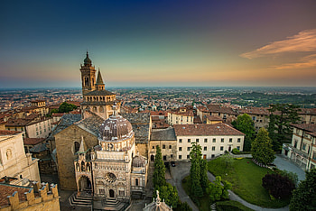 Bergamo, que views, Italy, Splendid landscapes HD wallpaper