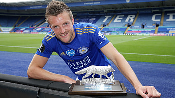 100th Premier League goal for LCFC, Jamie Vardy HD wallpaper