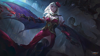 Mobile Legends: Bang Bang, Demon, Video Game, Blonde, Wings HD wallpaper