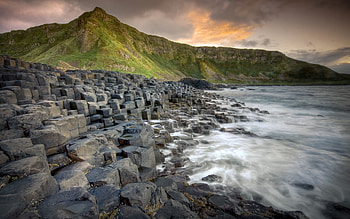 Giants Causeway, RGH graphy HD wallpaper