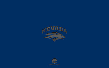 Nevada Wolf Pack, blue background, American football team, Nevada Wolf Pack emblem, NCAA, Nevada, USA, American football, Nevada Wolf Pack logo HD wallpaper