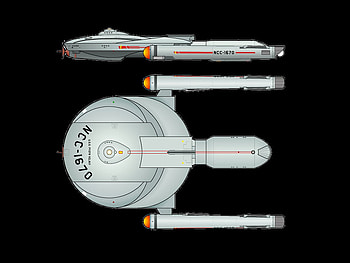 USS Pyotrvelikiy, ship, tv, star trek, scifi HD wallpaper