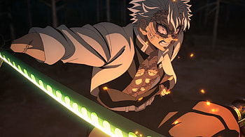 Kimetsu no Yaiba, Demon Slayer: Kimetsu no Yaiba, Anime, Sanemi Shinazugawa HD wallpaper