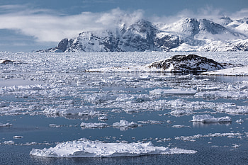 Nature, Sea, Ice, Snow, Greenland HD wallpaper