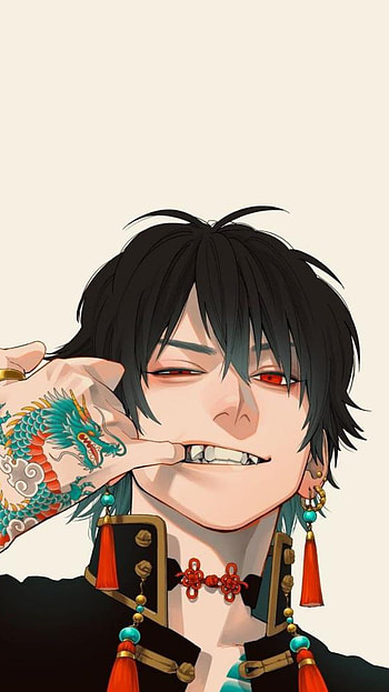 Tattoo, chinese, art, japanese, anime_boy, yakuza, anime HD phone wallpaper