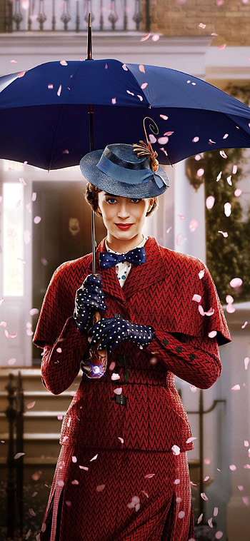 Mary Poppins, Emily Blunt HD phone wallpaper