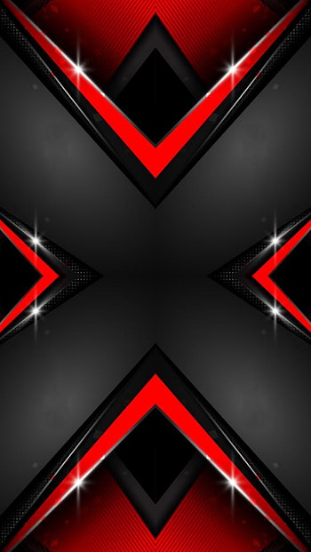 kjkjf, digital, neon, texture, cool, black, pattern, red, 3d, amoled, material, modern, shapes, , design, dark, geometric HD phone wallpaper