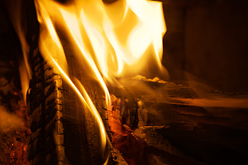 Fire, Dark, Flame, Close-Up, Firewood, To Burn, Burn HD wallpaper