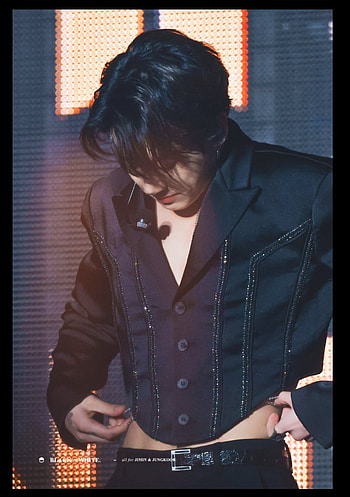 Jeon Jungkook, tartan, music HD phone wallpaper