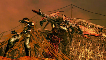 resident evil, sheva, bat HD wallpaper