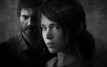 Joel and Ellie, Striking , Dynamic duo, Heart-wrenching narrative HD wallpaper