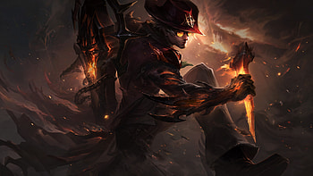 High Noon Locke, League Of Legends, Video Game, Assassin, Dagger, Fire, Armor HD wallpaper
