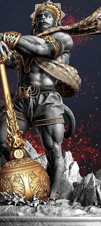 Shree_Hanuman, jewellery, belt, god HD phone wallpaper
