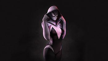 Spider Gwen Artwork 2020, gwen-stacy, superheroes, artwork, artist, artstation HD wallpaper