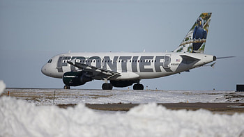 Frontier Airlines flight, Exclusive deals, Frontier Airlines, Call 1 888 HD wallpaper