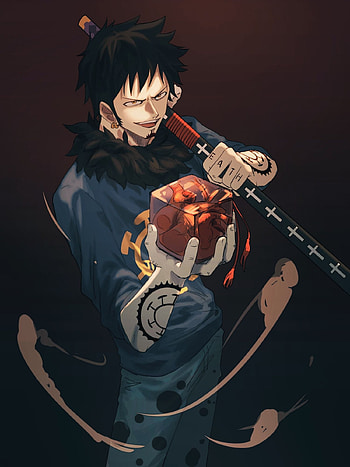 Law onepiece heart, art, music HD phone wallpaper